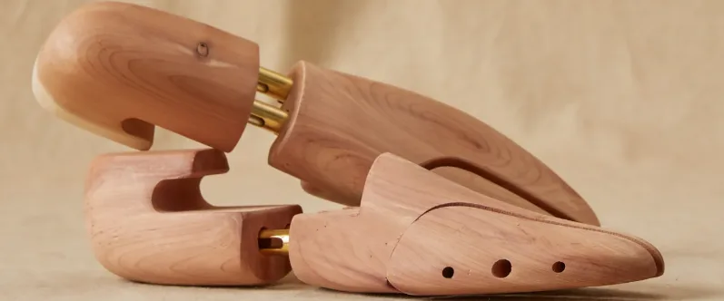 Designer Wooden Shoe Tree Set
