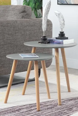 Homfa Nesting Coffee End Tables