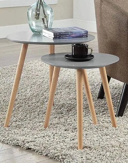 Homfa 2pc Nesting Tables