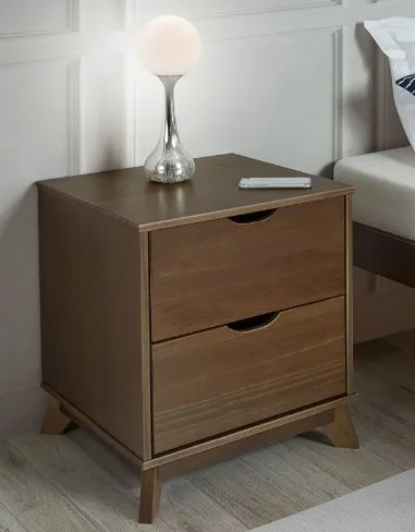 Portix 2 Drawer Nightstand