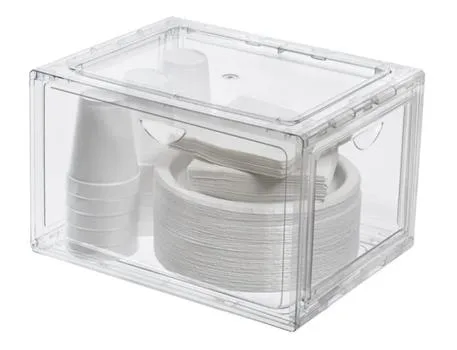 Total Of 4 Stackable Shoe Box/organizers
