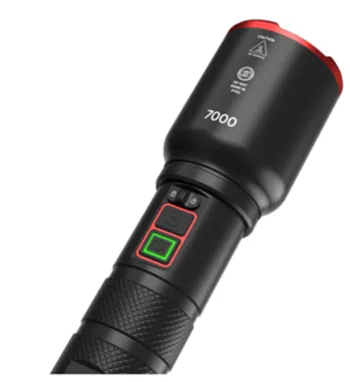 Infinity X1 Dual Power Rechargeable Flashlight