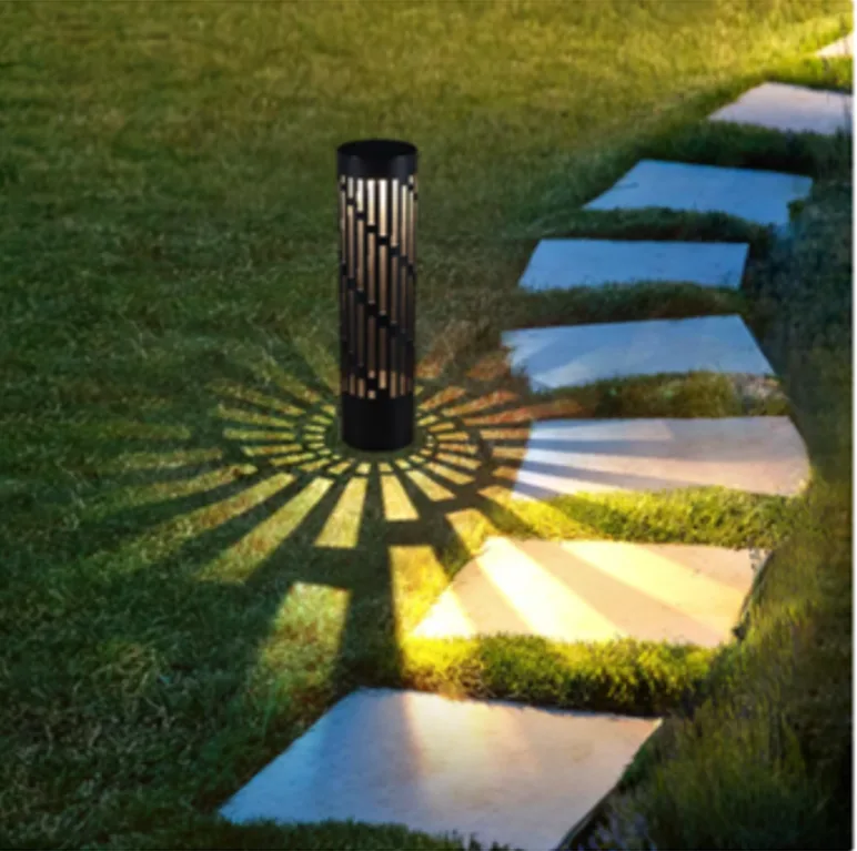 Test Rite Solar Pathway Lights With Rotating Light Effect