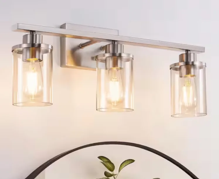 Edishine Light Brushed Nickel Vanity Light