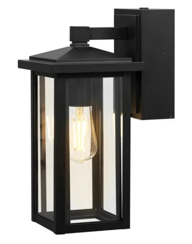 Globe Electric Outdoor Wall Sconce With Gfci Outlet
