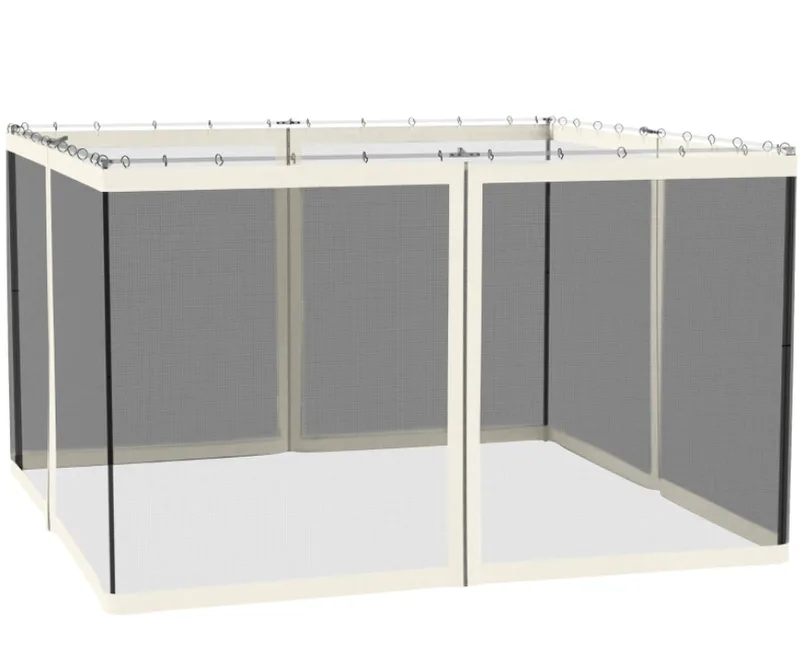 Outsunny: Canopy Tent Mesh Sidewalls