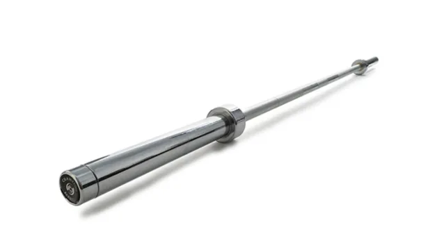 Cap: Barbell Solid Steel Olympic Weight Bar