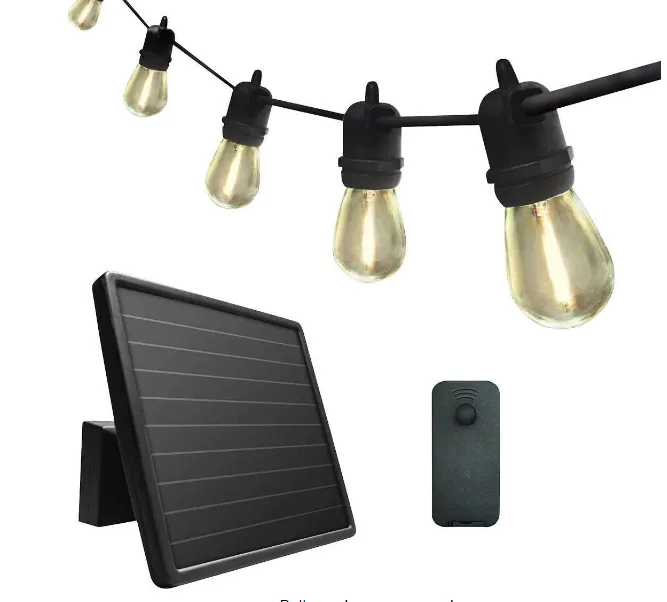 Artika: Eclipse Solar String Lights With Remote