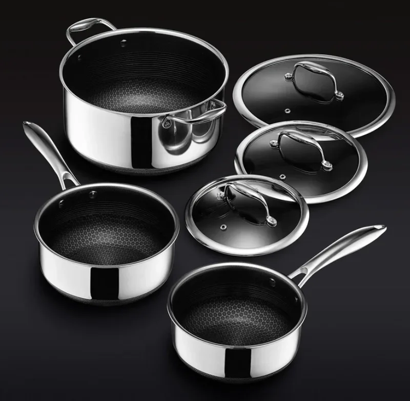 Hexclad 6 Piece Cookware Set