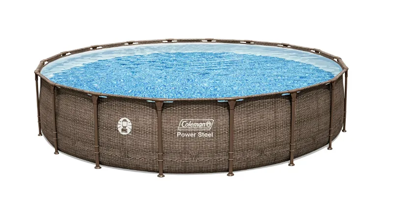 Coleman 18ft Power Steel Pool