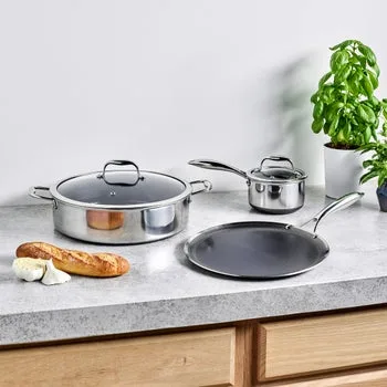 Hexclad 5pc Cookware Set