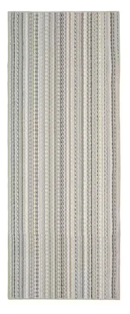 Garland Rug Carnival Strip Random Earth Tone Runner Rug