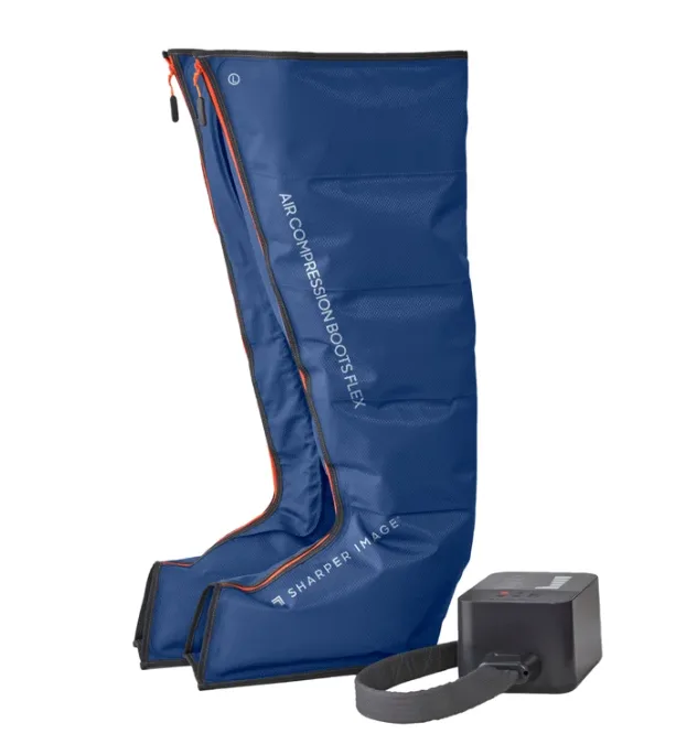 Sharper Image Air Compression Boots Flex Leg Recovery System