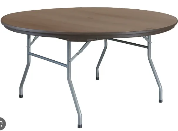 "rhino Resin Banquet Table" Round Wood Table