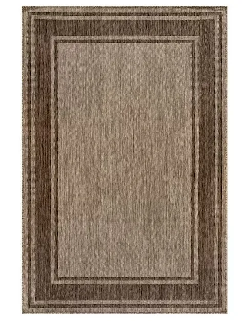 Beverly Rug Essence Jute Bordered Indoor/outdoor Area Rug