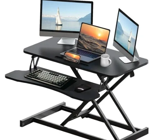Name Brand Desk Converter Workstation With Keyboard Tray