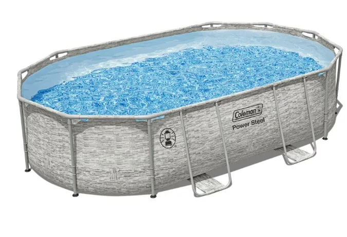 Coleman Power Steel Oval Above Ground Pool Set