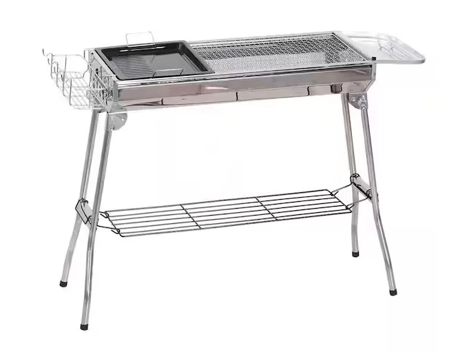 Outsunny Portable Folding Charcoal Bbq Grill