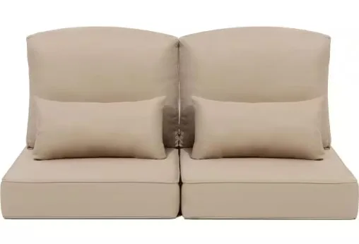 Crestlive Products 2-piece Outdoor Couch Cushion Pillows