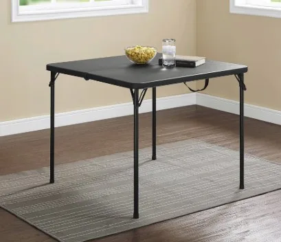 Mainstays 34" Square Centerfold Folding Card Table