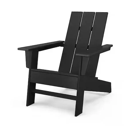 Polywood Grant Park Modern Plastic Patio Adirondack Chair