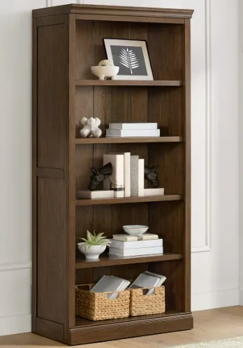 Bayside Furnishings Lathan 72" Bookcase