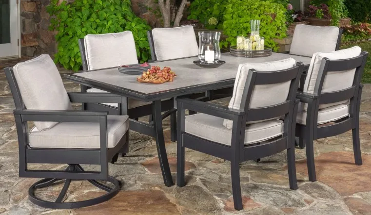 Sunvilla Fairchild 7-piece Outdoor Cushion Dining Set