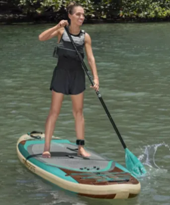Tobin Sports Endeavor Elite 11.2" Inflateable Stand Up Paddleboard Bundle