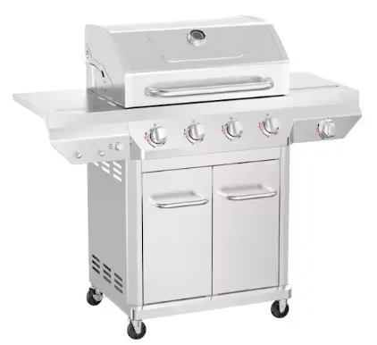 Nexgrill 4 Burner Stainless Steel Propane Gas Grill
