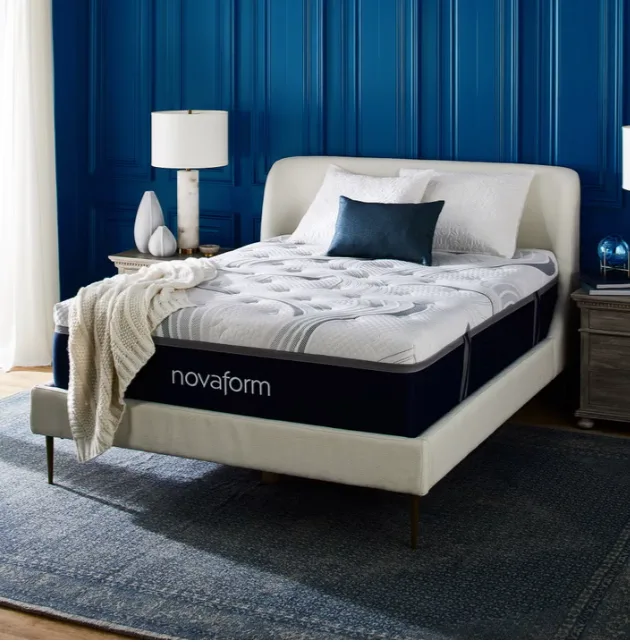 Novaform 14'' Comfortgrande Advanced Gel Memory Foam Mattress