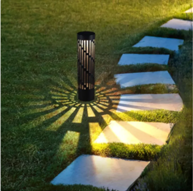 Test Rite Solar Pathway Lights With Rotating Light Effect