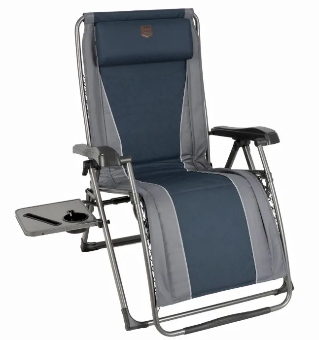 Timber Ridge Zero Gravity Lounger With Side Table