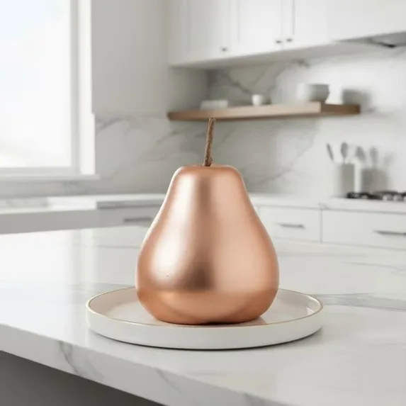 Urban Trends Posie Ceramic Pear Figurine