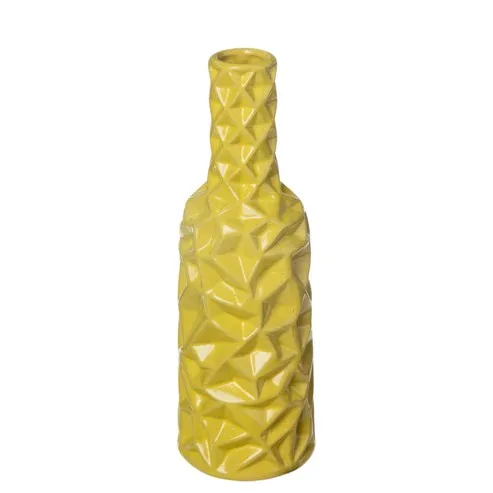 Urban Trends Ceramic Decorative Wrinkled Sides Vase