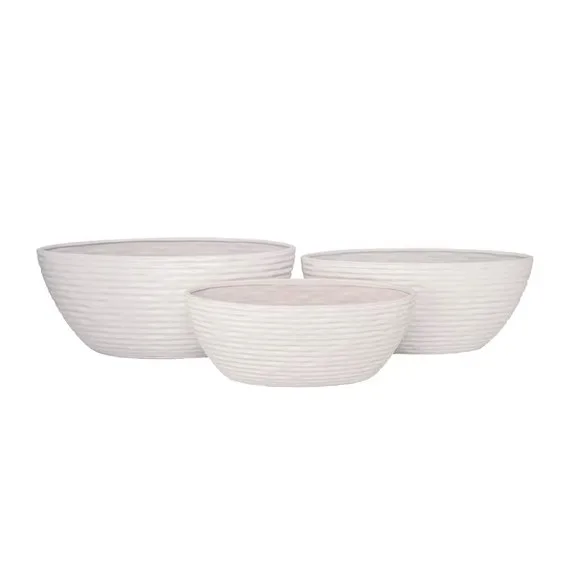 Urban Trends Ceramic Oval Pots