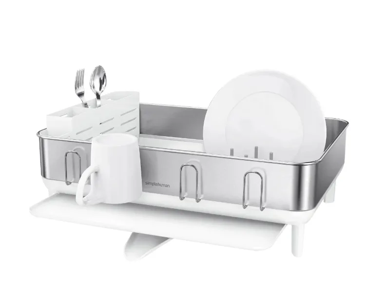 Simplehuman: Stainless Steel Frame Dish Rack