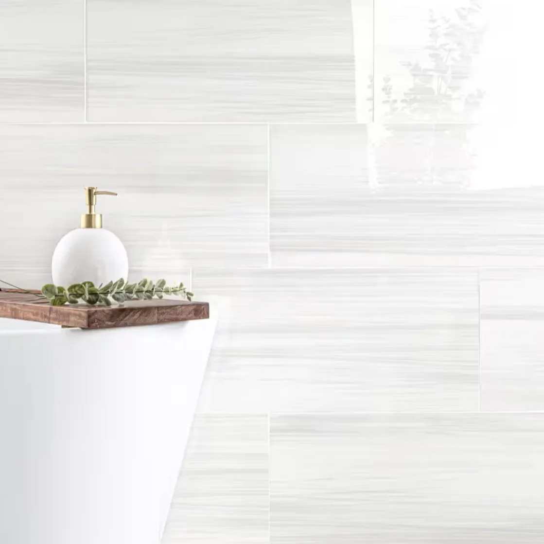 Msi Bianco Dolomite Polished White Porcelain Floor & Wall Tile