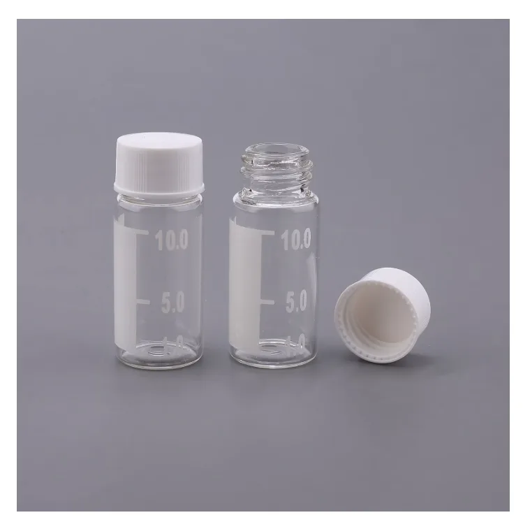 Set Of (50) Glass Sample Bottles