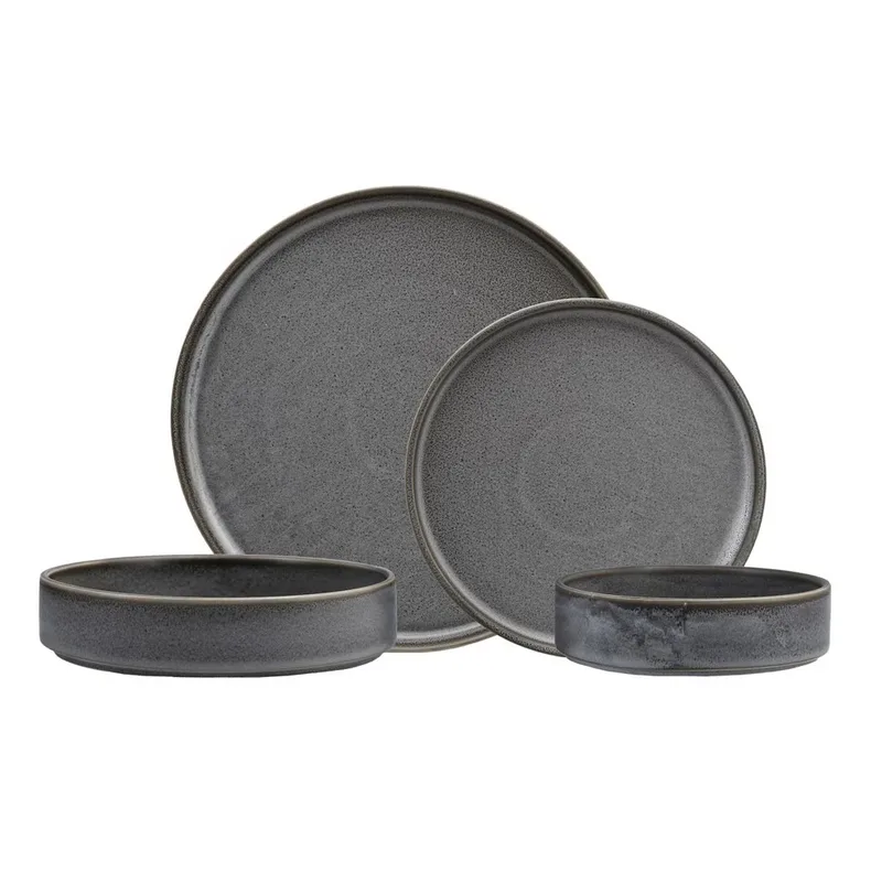 Fortessa Sound Thunder 16pc Dinnerware Set