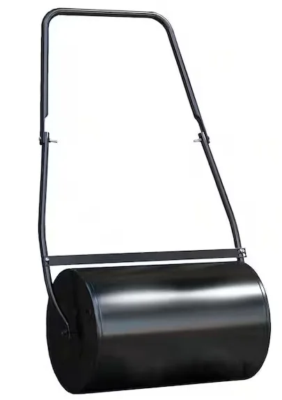 Outsunny Heavy Duty Push/tow Lawn Roller Sod Roller Filled With Water Or Sand