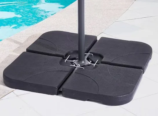 Sonkuki Outdoor Offset Hdpe Plastic Umbrella Base