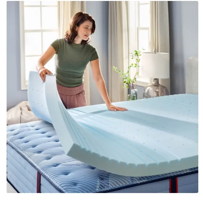 Sealy Posturepedic Zoned Memory Foam Mattress Topper