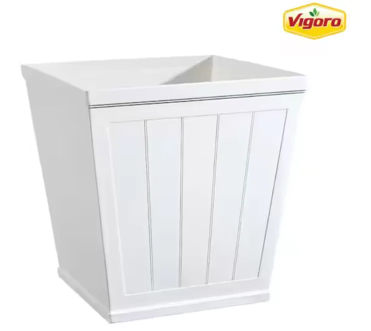 Vigoro Eden Large Resin Square Planter