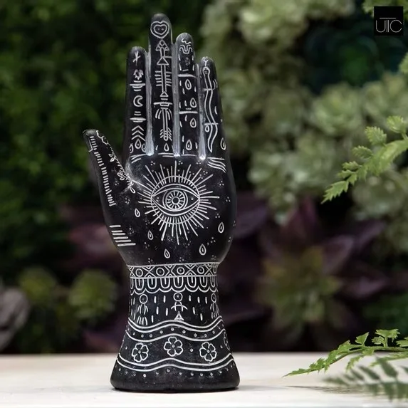 Urban Trends Anaya Tribal Hand Figurine