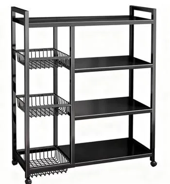 Howcool Movable Kitchen Rack With Wheels