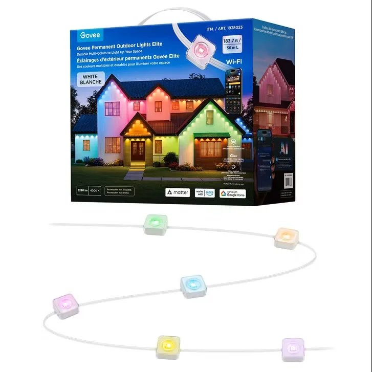 Govee 180' Permanent Outdoor Lights Elite