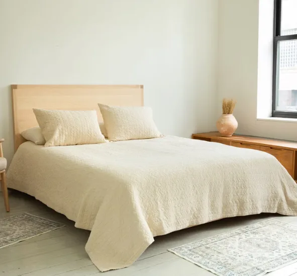 Avocado: Cotton Coverlet Set