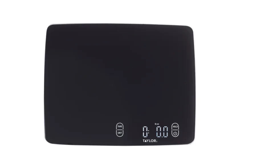 Taylor: Expanded Platform Waterproof Digital Kitchen Scale
