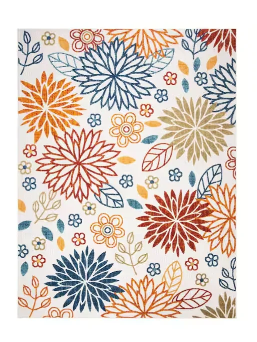 Safavieh Cabana Indoor/outdoor Creme/red Area Rug